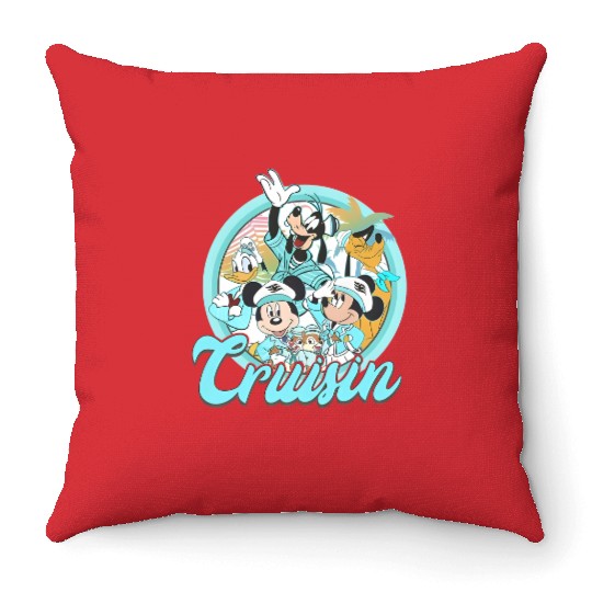 Disney Cruise Throw Pillows, Disney Cruise Throw Pillows