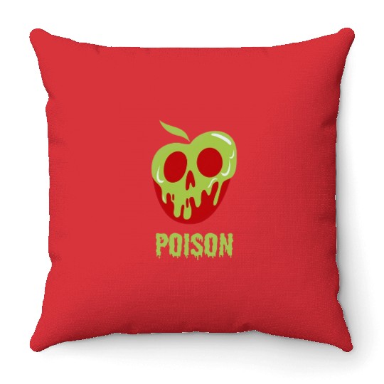 Ralph Breaks the Internet Throw Pillows, Poison Throw Pillows, Disney Princess Snow White Throw Pillows