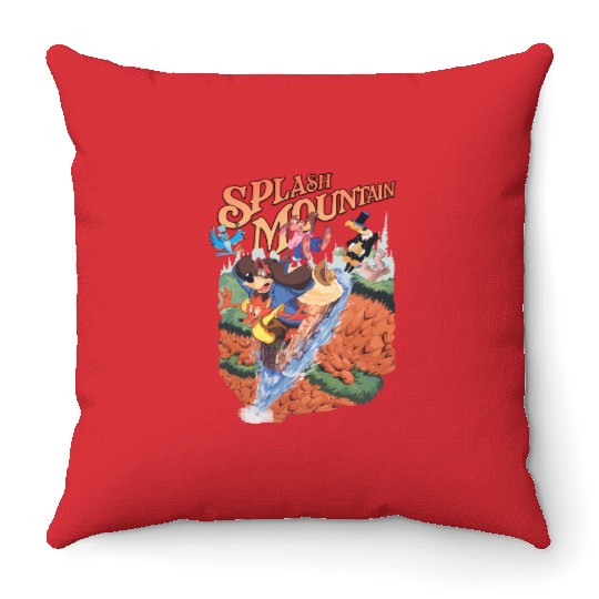 Disneyland Splash Mountain Throw Pillows