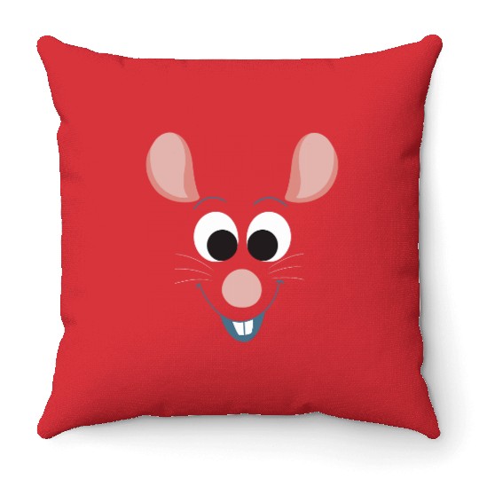 Disney Pixars Ratatouille Remy Character Face Throw Pillows