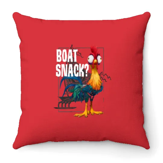 Disney Moana Hei Hei Boat Snack Premium Premium Throw Pillows