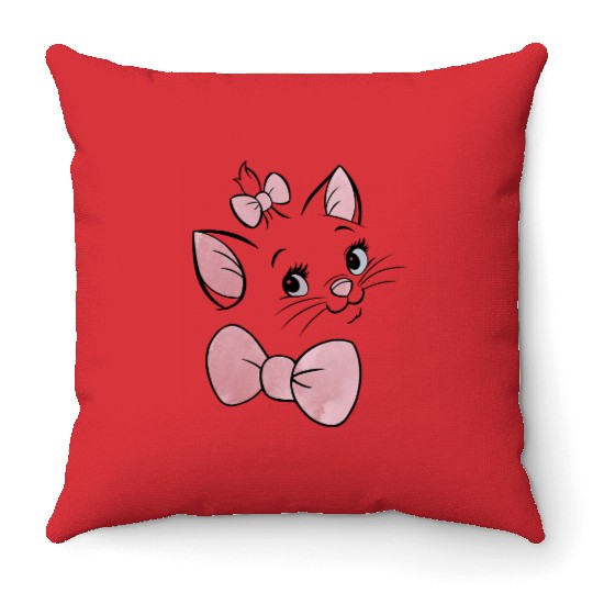 Disney The Aristocats Marie Large Face Throw Pillows