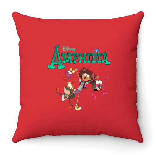 Disney Channel Amphibia Throw Pillows