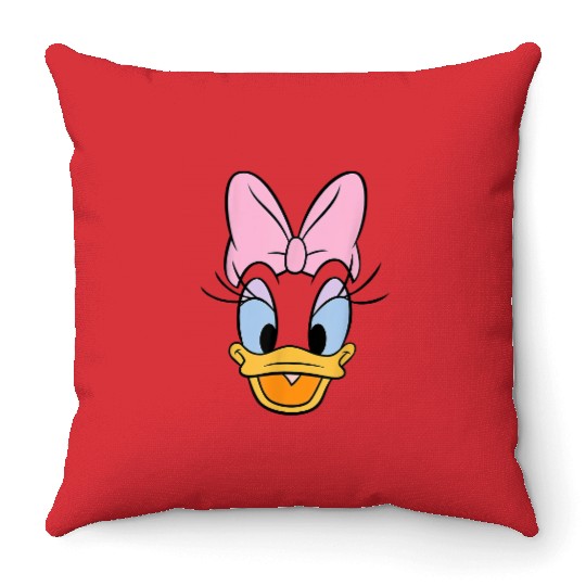Disney Daisy Duck Big Face Throw Pillows, Daisy Duck Throw Pillows