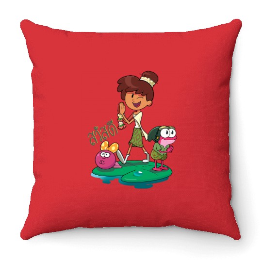 Disney Channel Amphibia Exclusive Throw Pillows