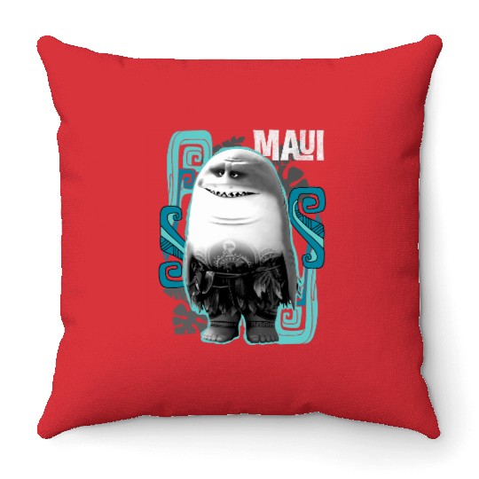 Disney Moana Maui Half Shark Throw Pillows
