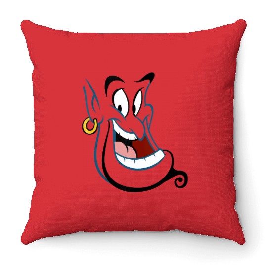 Disney Aladdin Genie Face Tank Top Throw Pillows