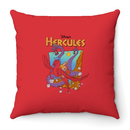 Disney Hercules Hydra Movie Throw Pillows