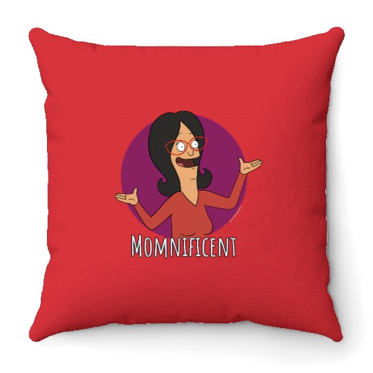 Bobs Burgers Linda Momnificent Portrait Throw Pillows