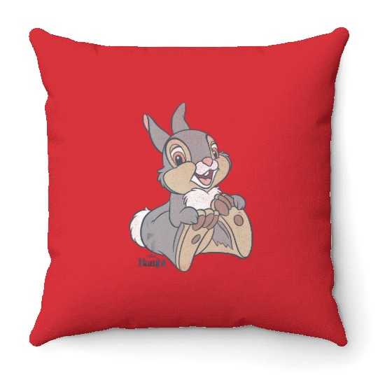 Disney Bambi Thumper Big Portrait Tank Top Throw Pillows