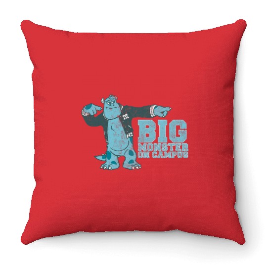 Disney Monsters University Sulley Graphic Throw Pillows
