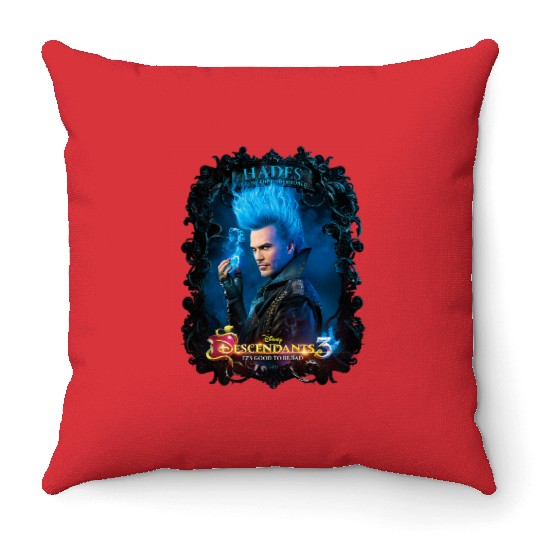 Disney Channel Descendants 3 Hades Throw Pillows