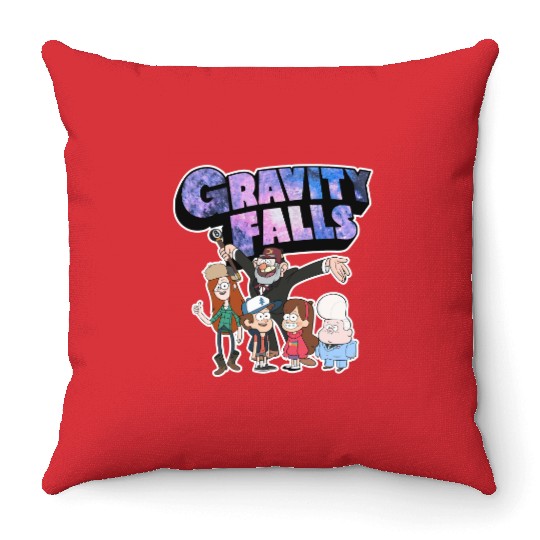 Disney Gravity Falls Characters Group Throw Pillows, Magic Kingdom Throw Pillows
