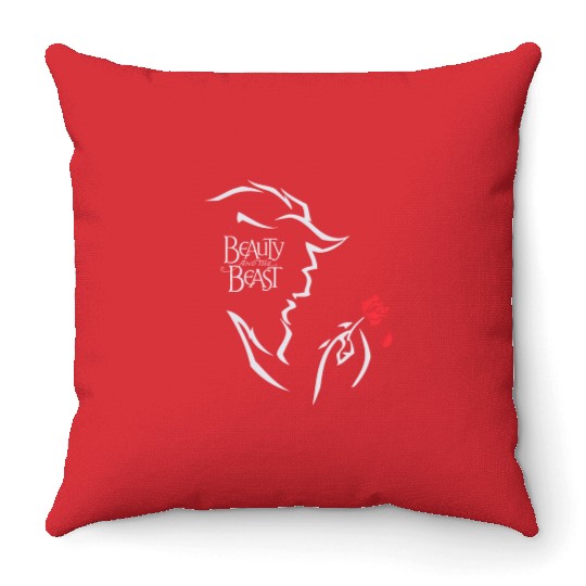 Disneys Beauty And The Beast t Throw Pillows