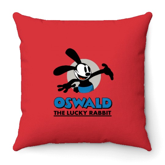 Disneyy Oswald the Lucky Rabbit Throw Pillows