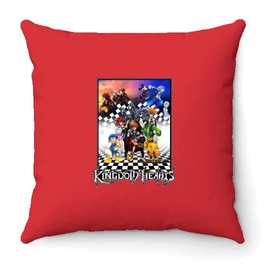 Disney Kingdom Hearts Throne Throw Pillows, Kingdom Hearts