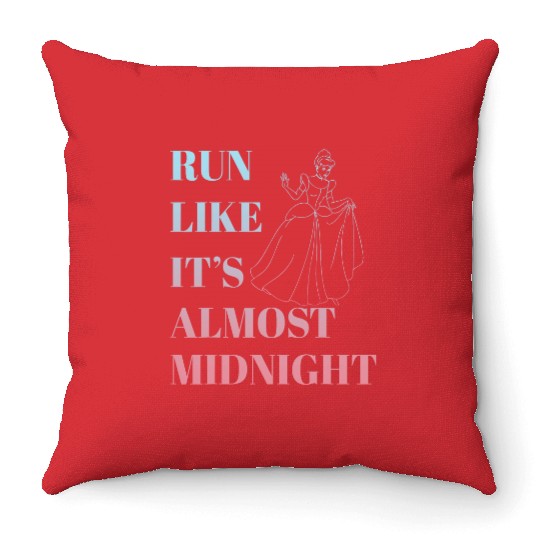 Disney Cinde Run Like Midnight Ombre Throw Pillows