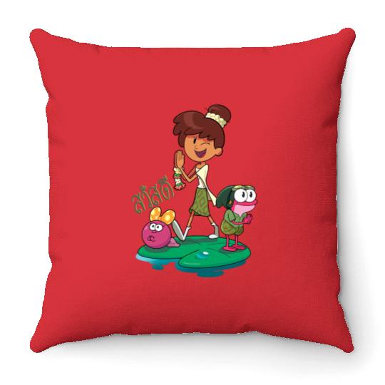 Disney Channel Amphibia Exclusive Throw Pillows