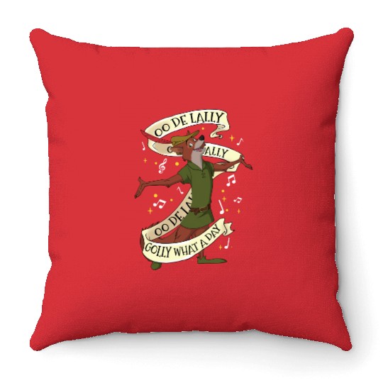 Robin Hood Throw Pillows, Disney Women's Throw Pillows, Disneyland Matching Throw Pillows