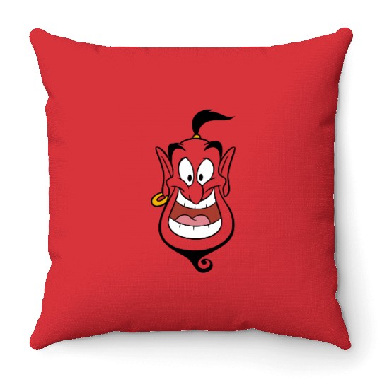 Disney Aladdin Genie 90s Costume Throw Pillows