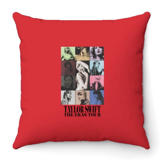 Eras tour Throw Pillows | Tortured Poets new edition