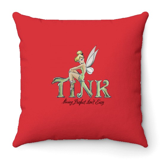 Disney Tinker Bell Throw Pillows, Vintage Disney Throw Pillows