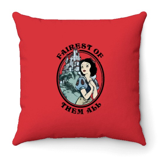 Disney Snow White And The Seven Dwarfs Throw Pillows