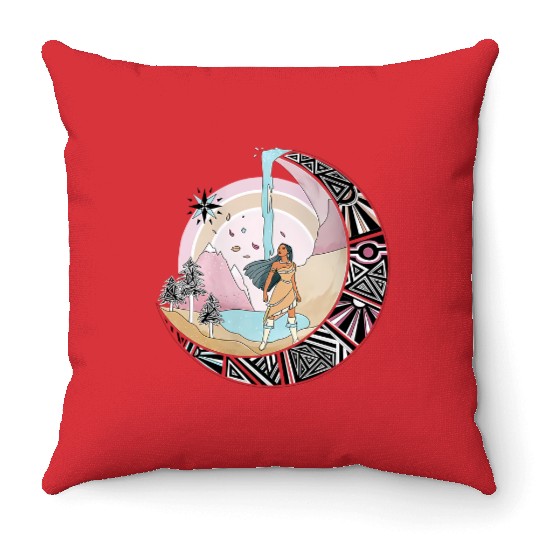 Disney Pocahontas Let The Wind Guide You Throw Pillows