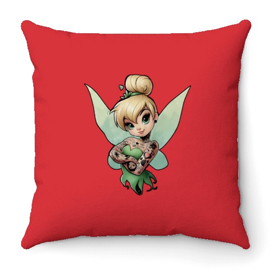 Tinkerbell Throw Pillows, Peter Pan, Disney Princess, Disney Throw Pillows