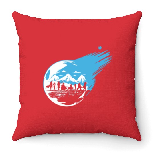 Final Fantasy 7 Inspired Throw Pillows