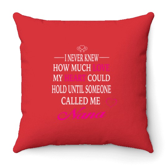 Nana Throw Pillows