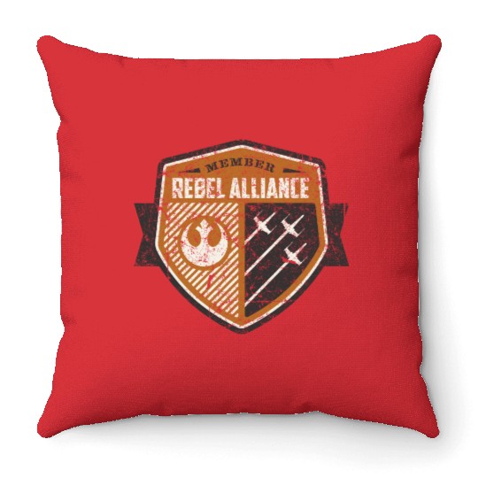 Rebel Alliance Throw Pillows
