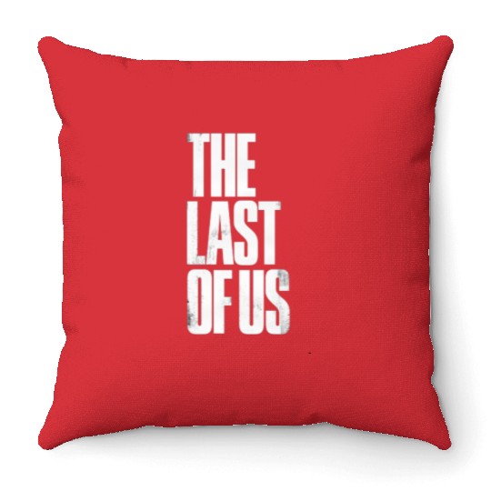 the last of us Throw Pillows