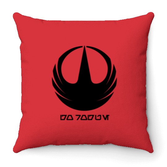 Rogue One Rebel Symbol Throw Pillows