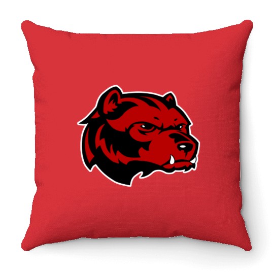 JuanRico Academy Alternate Logo Throw Pillows