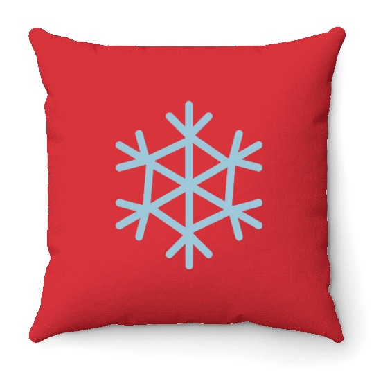 snowflake Throw Pillows