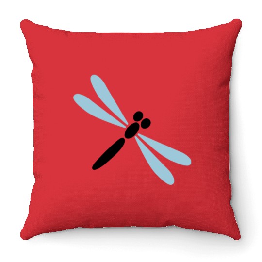 Dragonfly Throw Pillows