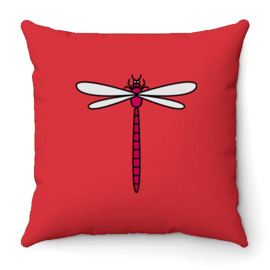 Dragonfly Throw Pillows