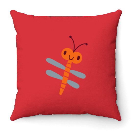 Dragonfly Throw Pillows