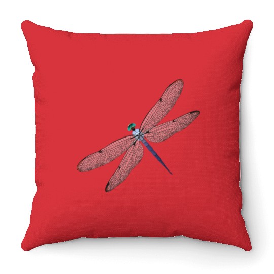 Dragonfly Throw Pillows