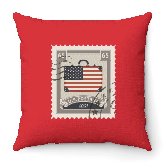 Countries Flags Throw Pillows