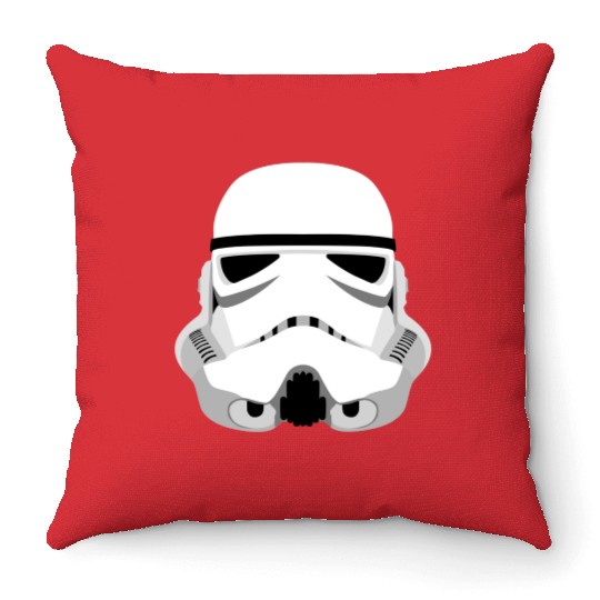 Stormtrooper Helmet Throw Pillows