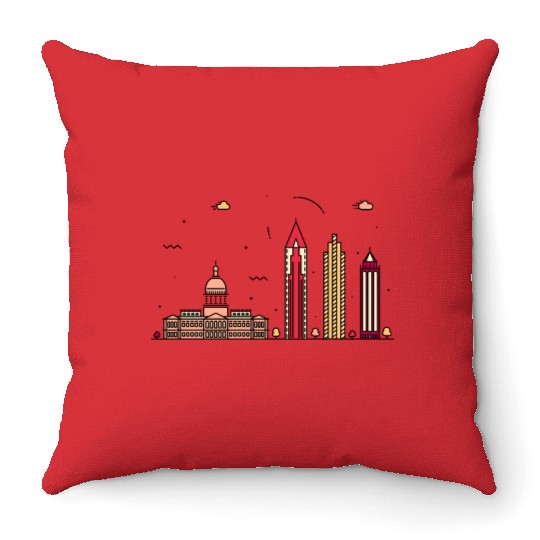 Atlanta Throw Pillows