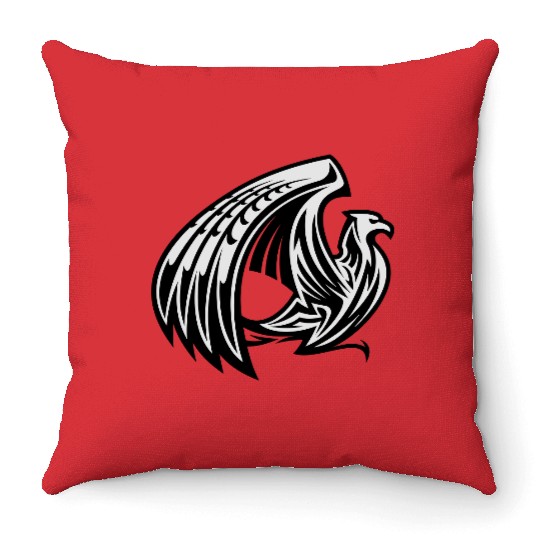 Tribal Eagle Throw Pillows