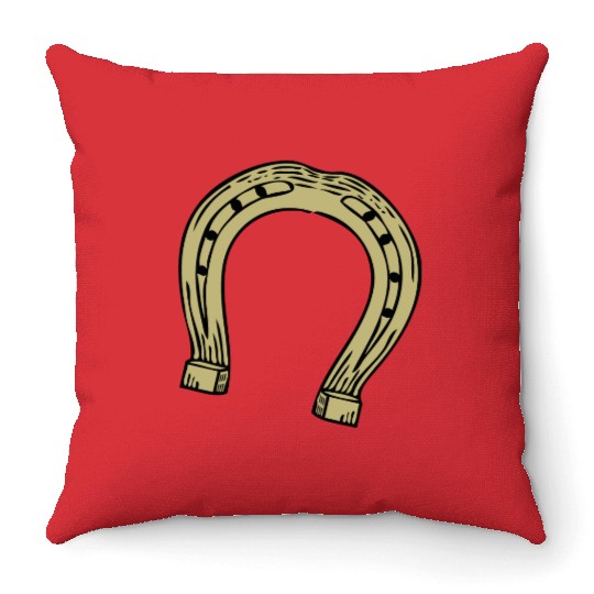 Horseshoe Throw Pillows