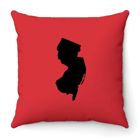 New Jersey Throw Pillows