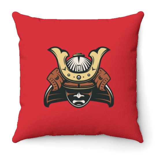 Samurai Throw Pillows