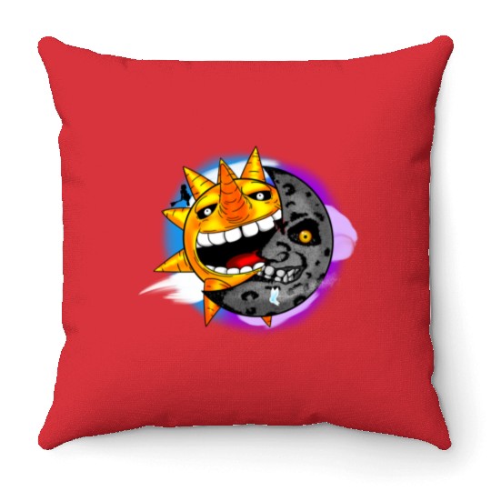 Sun & Moon Throw Pillows
