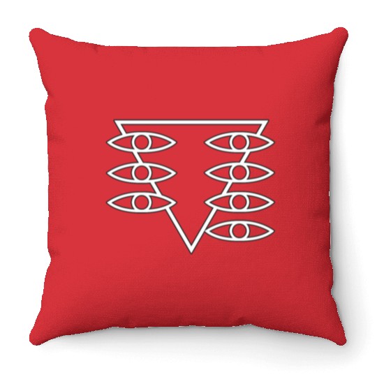 Evangelion LilithEvangelion Lilith eyes Throw Pillows