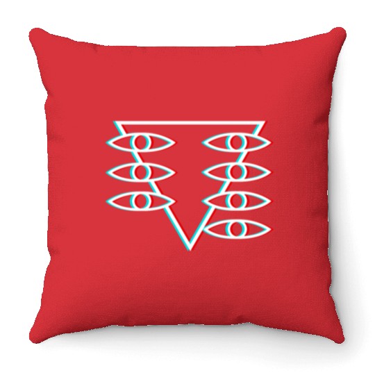 Evangelion Lilith eyesEvangelion Lilith eyes 3d Throw Pillows